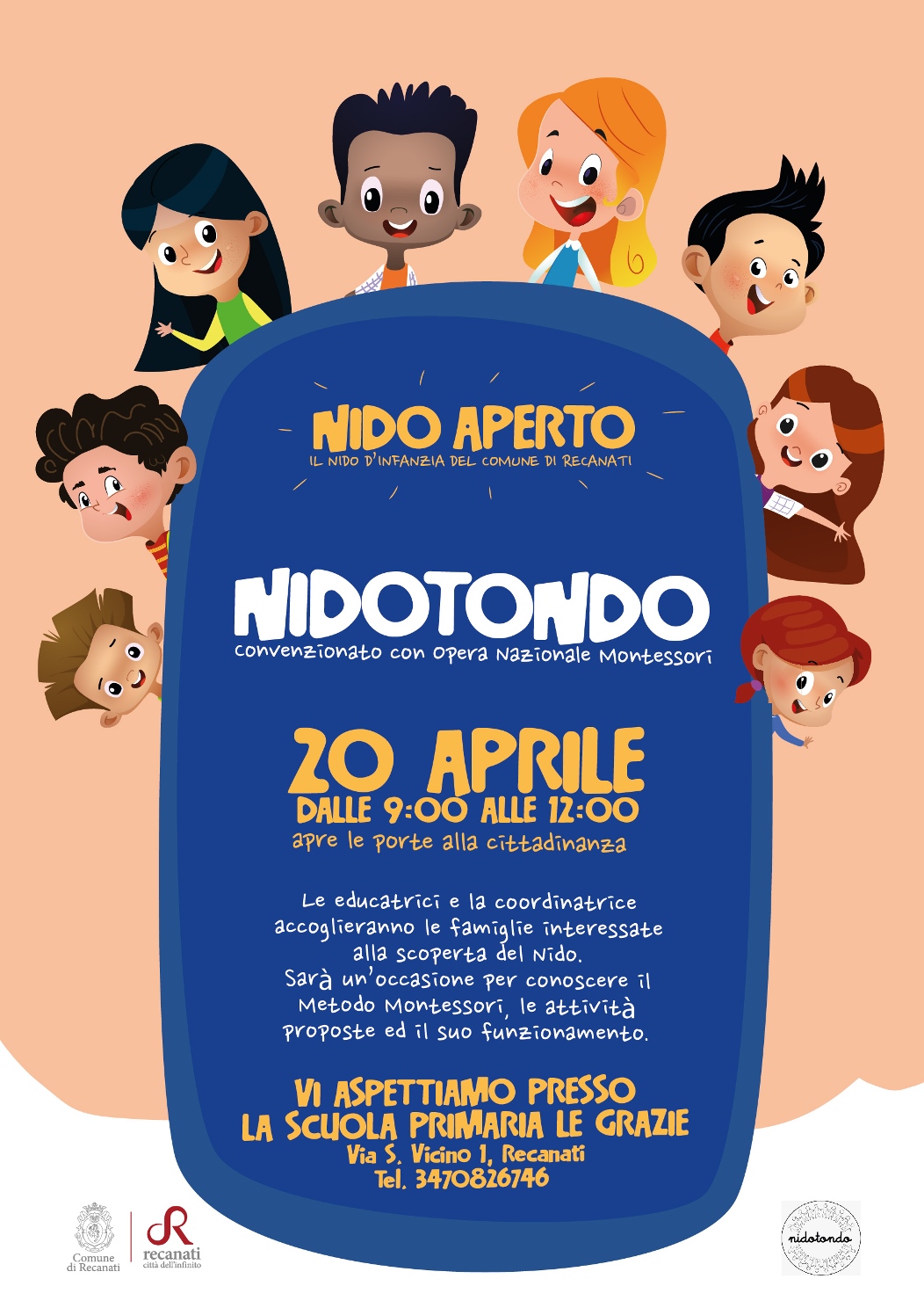 Nido aperto_ 20 aprile 2024 dalle ore 9,00 alle ore 12,00