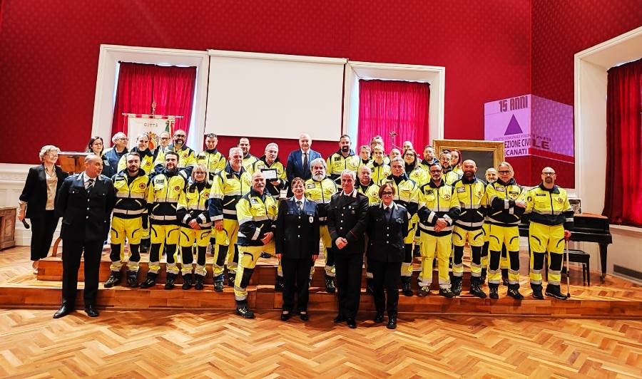 La Protezione Civile di Recanati compie 15 anni. Pepa: “Orgogliosi di voi”