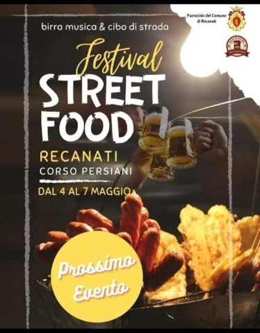 Street Food - 4 - 7 Maggio