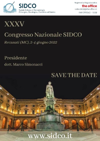 Congresso Nazionale SIDCO / 2 - 4 Giugno